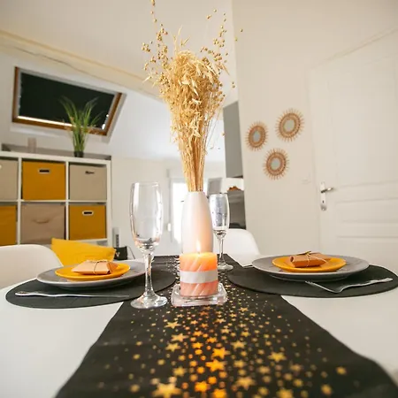 L'evasion - Coeur De - Wifi - Gare Apartment Les Mureaux